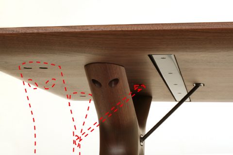 RADIUS テーブル｜起立木工株式会社｜日本製家具、ＵＤ家具